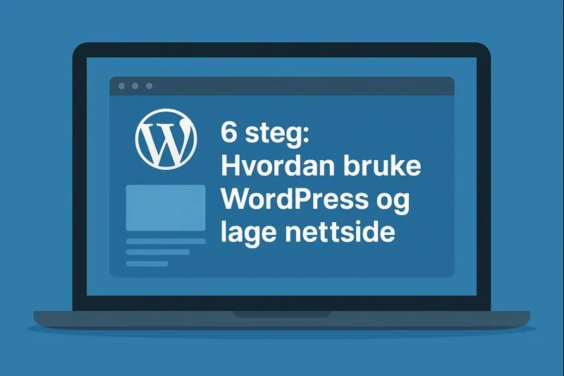 lage hjemmeside med wordpress