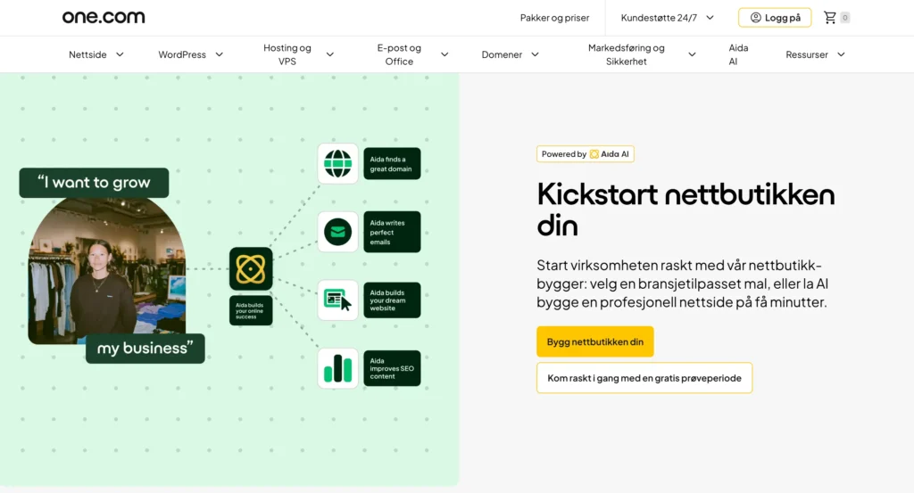 one nettbutikk erfaringer